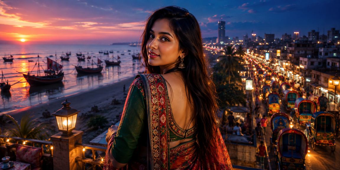 ঢাকার সৈকতে স্পোর্টস ইভেন্ট উপভোগকারী দর্শক