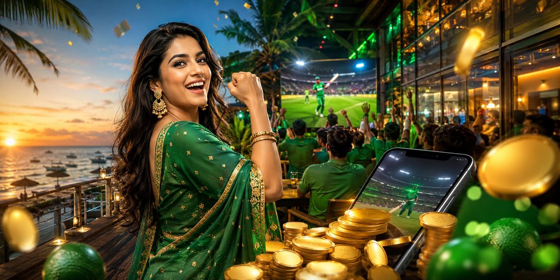 সেন্ট মার্টিন বিচে ক্রিকেট বেটিং অভিজ্ঞতার দৃশ্য